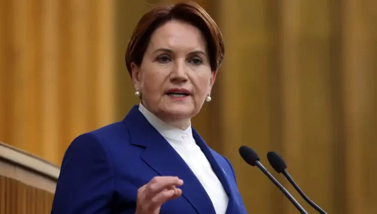 İYİ Parti Genel Başkanı Meral Akşener’den skandal açıklama!